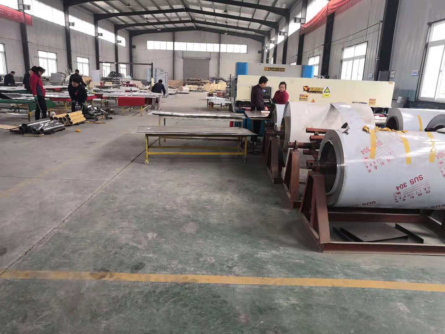 鉛門生產(chǎn)車間